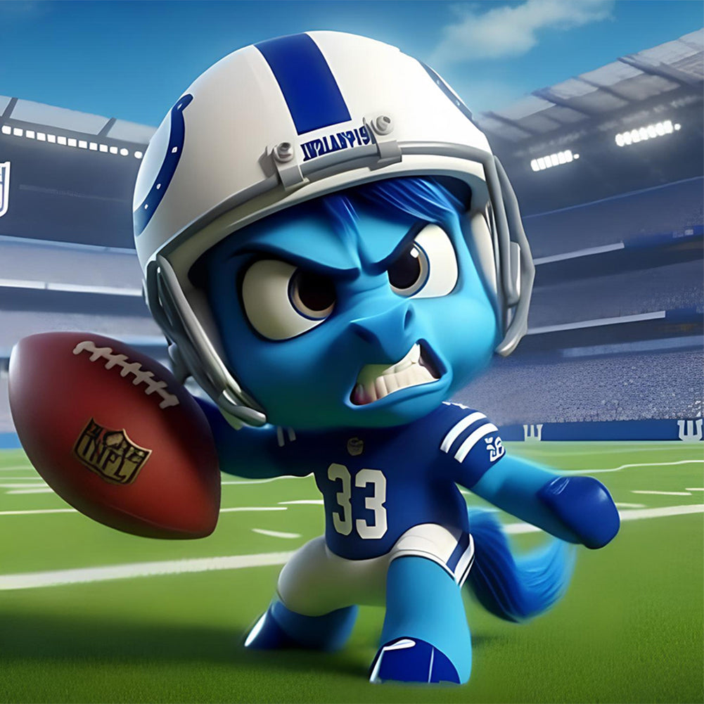 Diamond Painting - Full Round - Indianapolis Colts (45*45CM)