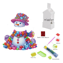 Load image into Gallery viewer, Acrylic Shaking Head Snowman Diamond Painting Desktop Decors Bedroom Table Decor
