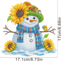Load image into Gallery viewer, Acrylic Shaking Head Snowman Diamond Painting Desktop Decors Bedroom Table Decor
