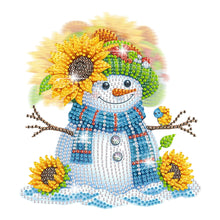 Load image into Gallery viewer, Acrylic Shaking Head Snowman Diamond Painting Desktop Decors Bedroom Table Decor

