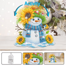 Load image into Gallery viewer, Acrylic Shaking Head Snowman Diamond Painting Desktop Decors Bedroom Table Decor
