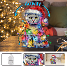 Load image into Gallery viewer, Acrylic Shaking Head Snowman Diamond Painting Desktop Decors Bedroom Table Decor
