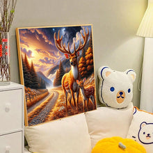 Load image into Gallery viewer, Diamond Painting - Full Round - Autumn elk (40*40CM)
