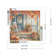 Load image into Gallery viewer, Diamond Painting - Full Round - Autumn yard (40*40CM)
