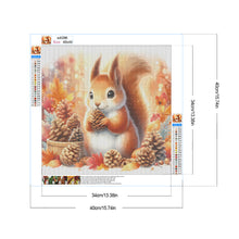 Load image into Gallery viewer, Diamond Painting - Full Round - Autumn squirrel (40*40CM)
