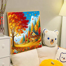 Load image into Gallery viewer, Diamond Painting - Full Round - Autumn scenery (40*40CM)
