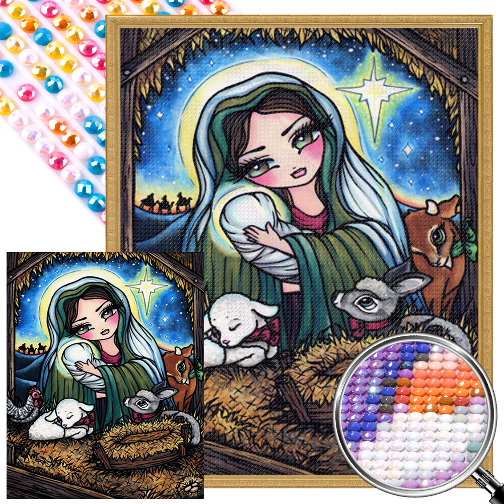 AB Diamond Painting - Full Round - Man (40*50CM)