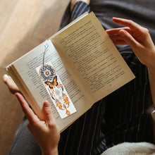 Load image into Gallery viewer, 4Pcs Special Shape Feather 5D DIY Diamond Painting Bookmark for Reading Day Gift

