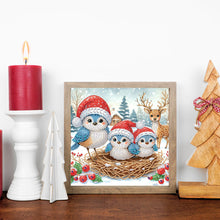 Load image into Gallery viewer, Diamond Painting - Partial Special Shaped - Christmas Bird (30*30CM)
