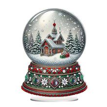 Load image into Gallery viewer, Christmas Table Top Diamond Painting Ornament Kits for Home Office Desktop Decor
