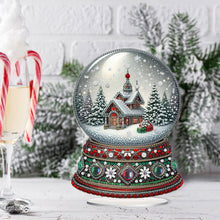 Load image into Gallery viewer, Christmas Table Top Diamond Painting Ornament Kits for Home Office Desktop Decor
