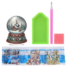 Load image into Gallery viewer, Christmas Table Top Diamond Painting Ornament Kits for Home Office Desktop Decor
