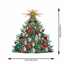Load image into Gallery viewer, Christmas Table Top Diamond Painting Ornament Kits for Home Office Desktop Decor
