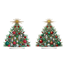 Load image into Gallery viewer, Christmas Table Top Diamond Painting Ornament Kits for Home Office Desktop Decor
