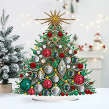 Load image into Gallery viewer, Christmas Table Top Diamond Painting Ornament Kits for Home Office Desktop Decor
