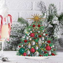 Load image into Gallery viewer, Christmas Table Top Diamond Painting Ornament Kits for Home Office Desktop Decor
