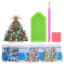 Load image into Gallery viewer, Christmas Table Top Diamond Painting Ornament Kits for Home Office Desktop Decor
