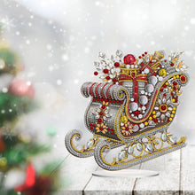 Load image into Gallery viewer, Christmas Table Top Diamond Painting Ornament Kits for Home Office Desktop Decor
