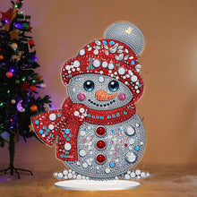 Load image into Gallery viewer, Christmas Table Top Diamond Painting Ornament Kits for Home Office Desktop Decor
