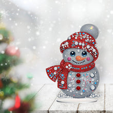 Load image into Gallery viewer, Christmas Table Top Diamond Painting Ornament Kits for Home Office Desktop Decor
