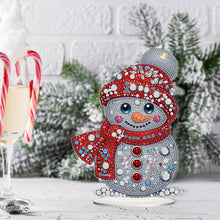 Load image into Gallery viewer, Christmas Table Top Diamond Painting Ornament Kits for Home Office Desktop Decor
