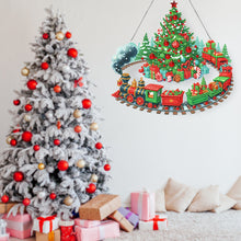 Load image into Gallery viewer, Christmas Acrylic Special Shape Santa Claus 5D DIY Diamond Painting Dots Pendant
