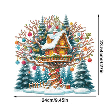 Load image into Gallery viewer, Christmas Acrylic Special Shape Santa Claus 5D DIY Diamond Painting Dots Pendant
