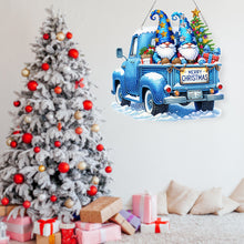 Load image into Gallery viewer, Christmas Acrylic Special Shape Santa Claus 5D DIY Diamond Painting Dots Pendant
