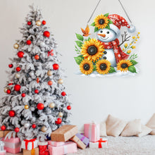 Load image into Gallery viewer, Christmas Acrylic Special Shape Santa Claus 5D DIY Diamond Painting Dots Pendant
