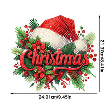 Load image into Gallery viewer, Christmas Acrylic Special Shape Santa Claus 5D DIY Diamond Painting Dots Pendant
