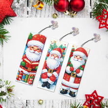 Load image into Gallery viewer, 3Pcs Christmas Special Shape Cat Diamond Painting Bookmark for Reading Day Gift
