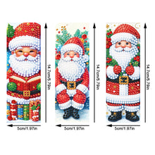 Load image into Gallery viewer, 3Pcs Christmas Special Shape Cat Diamond Painting Bookmark for Reading Day Gift
