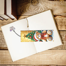 Load image into Gallery viewer, 3Pcs Christmas Special Shape Cat Diamond Painting Bookmark for Reading Day Gift
