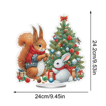 Load image into Gallery viewer, Christmas Special Shaped Diamond Painting Tabletop Ornaments Kit for Table Decor

