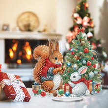 Load image into Gallery viewer, Christmas Special Shaped Diamond Painting Tabletop Ornaments Kit for Table Decor
