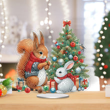 Load image into Gallery viewer, Christmas Special Shaped Diamond Painting Tabletop Ornaments Kit for Table Decor
