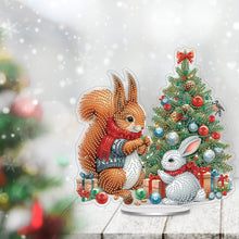 Load image into Gallery viewer, Christmas Special Shaped Diamond Painting Tabletop Ornaments Kit for Table Decor
