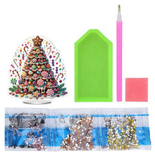 Load image into Gallery viewer, Christmas Special Shaped Diamond Painting Tabletop Ornaments Kit for Table Decor

