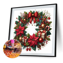 Load image into Gallery viewer, Diamond Painting - Full Square - Christmas wreath (30*30CM)
