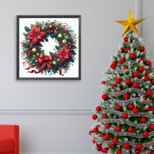 Load image into Gallery viewer, Diamond Painting - Full Square - Christmas wreath (30*30CM)
