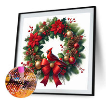 Load image into Gallery viewer, Diamond Painting - Full Square - Christmas wreath (30*30CM)
