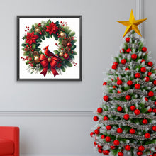 Load image into Gallery viewer, Diamond Painting - Full Square - Christmas wreath (30*30CM)
