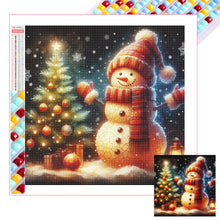 Load image into Gallery viewer, Diamond Painting - Full Square - Snowman (30*30CM)
