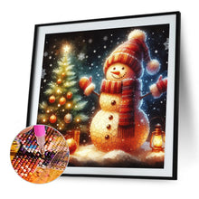 Load image into Gallery viewer, Diamond Painting - Full Square - Snowman (30*30CM)
