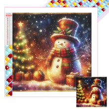 Load image into Gallery viewer, Diamond Painting - Full Square - Snowman (30*30CM)
