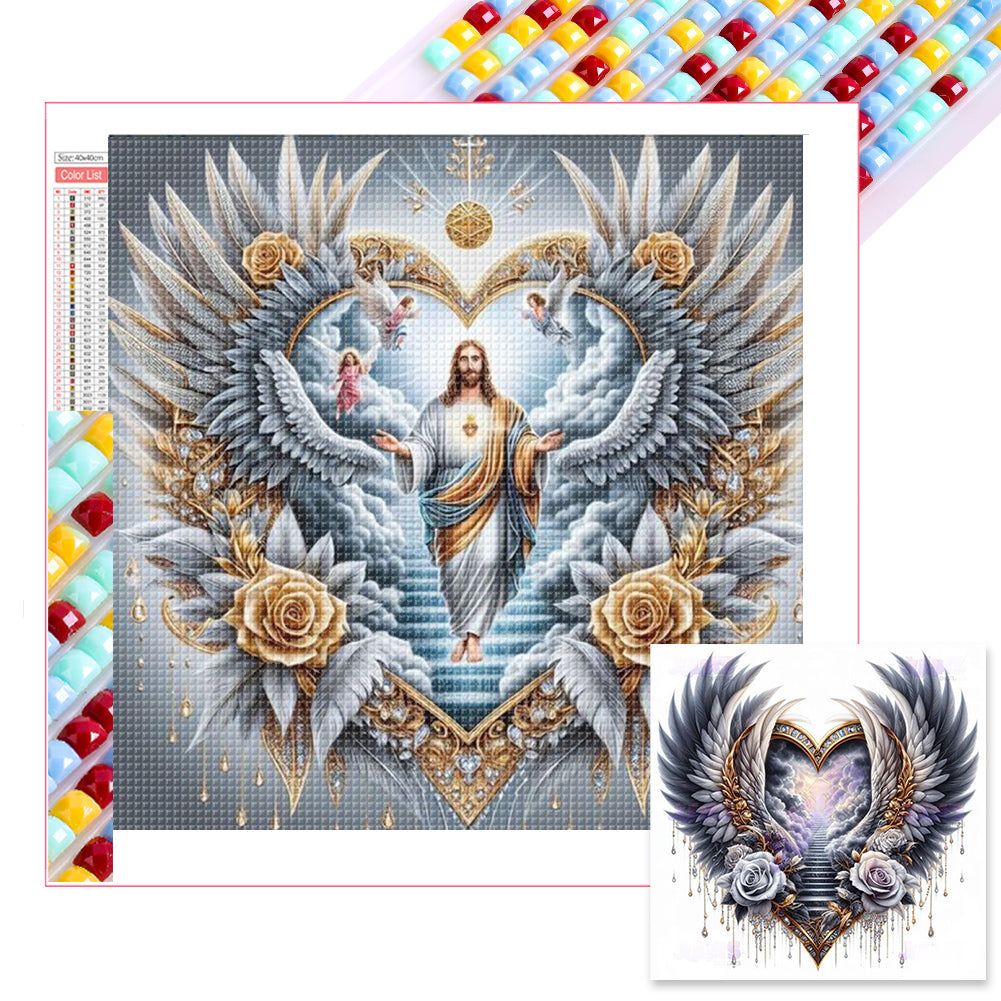 Diamond Painting - Full Square - Christian faith (40*40CM)