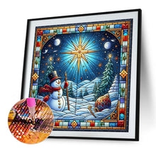 Load image into Gallery viewer, Diamond Painting - Full Square - Christmas in glass (40*40CM)
