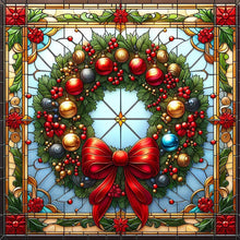 Load image into Gallery viewer, Diamond Painting - Full Square - Christmas in glass (40*40CM)
