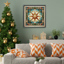 Load image into Gallery viewer, Diamond Painting - Full Square - Christmas in glass (40*40CM)
