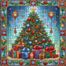 Load image into Gallery viewer, Diamond Painting - Full Square - Christmas in glass (40*40CM)
